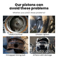 ชิ้นส่วนอัตโนมัติ Mitsubishi Engine Piston 4D33 ME018280